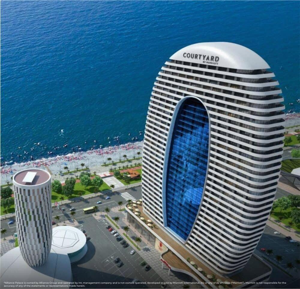 Alliance Palace Aparthotel By Marriott Batumi Bagian luar foto